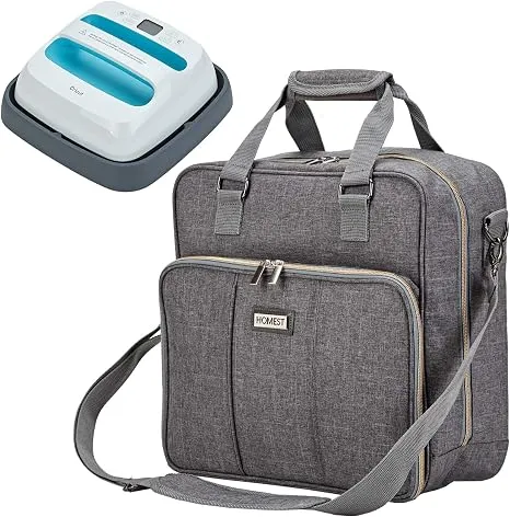 HOMEST Carrying Case for Cricut Easy Press 2 (9 x 9 inch), Grey